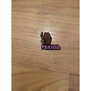 One Piece "PERIOD" Shoe Charm Multi-Color